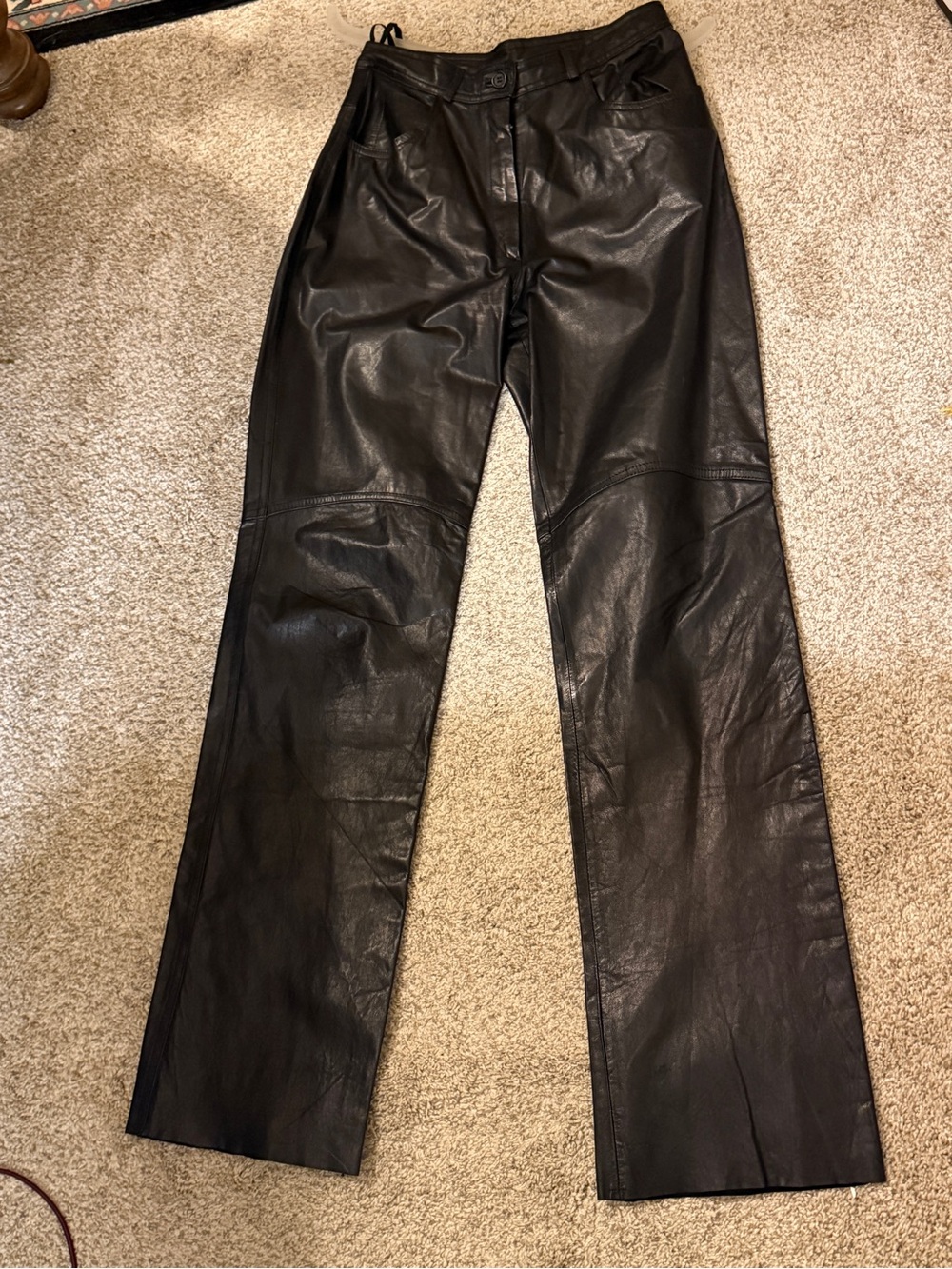 Leather pants
